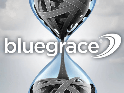 hour glass filled with roads