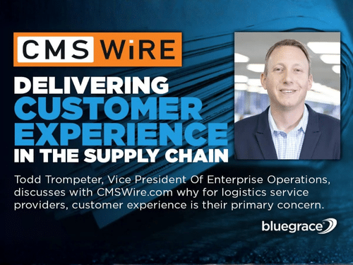 delivering customer experience in the supply chain