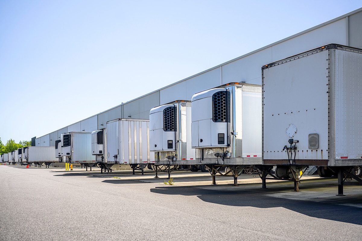 Refrigerated Trailer, Single Temperature reefer unit