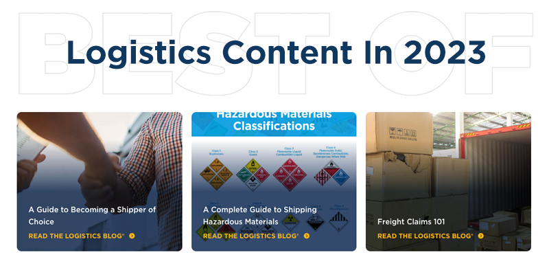 Best of Logistics Content in 2023
