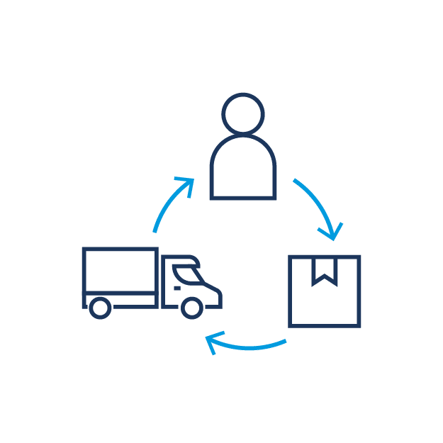 managed logistics icon