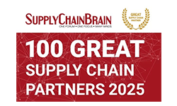 2025 awards SupplyChainBrain 100 Great Supply Chain Partners