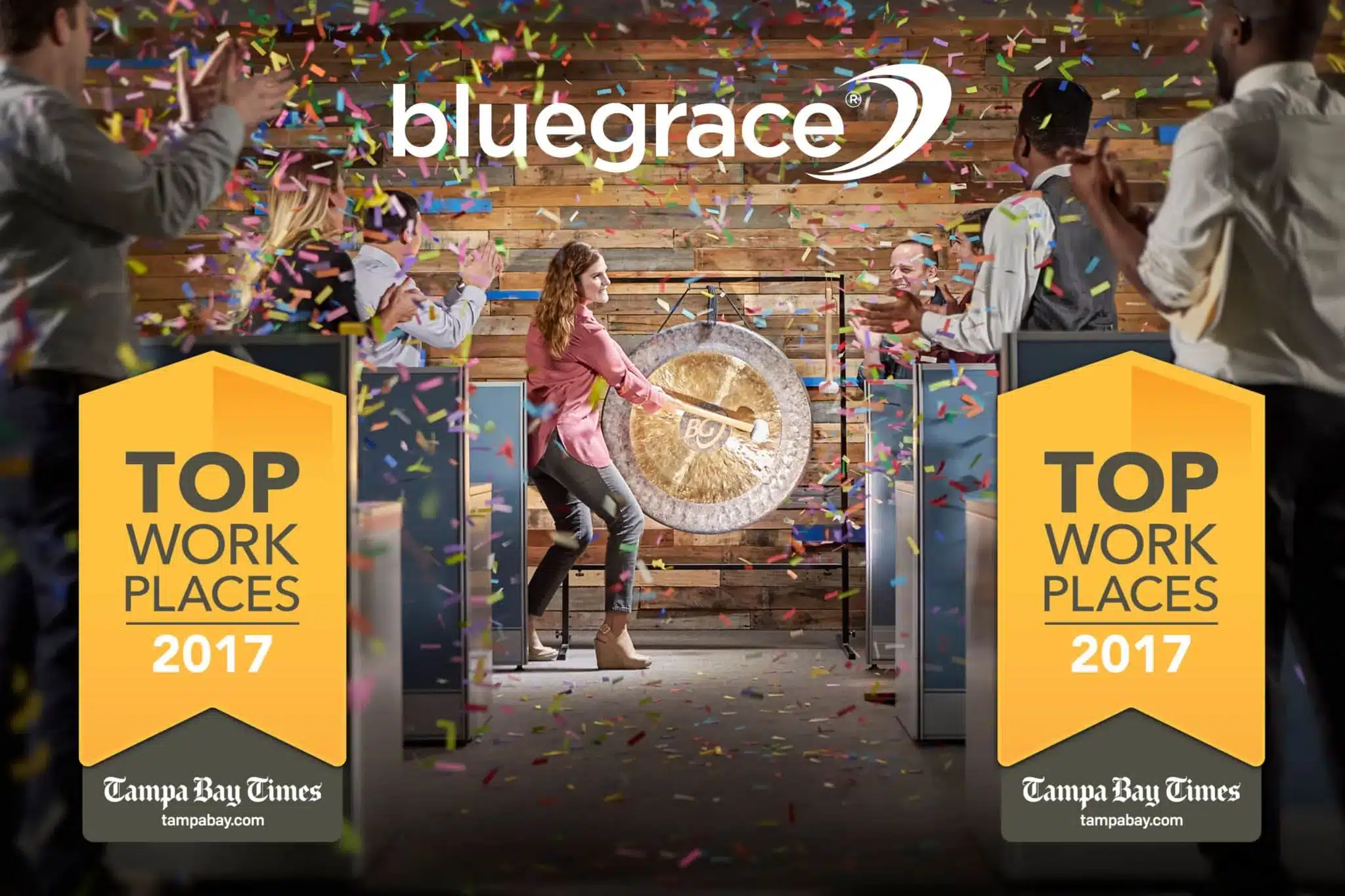 BlueGrace Logistics Named Top Workplace in Tampa Bay Again cover pic