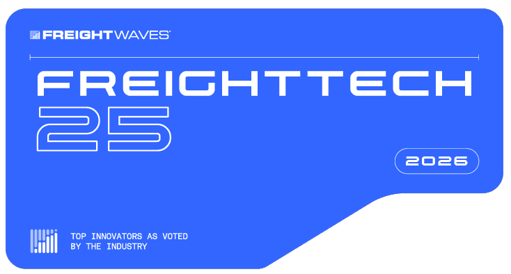 FreightTech 25 award for 2026