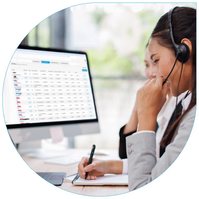 blueship screen and freight account manager