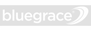 bluegrace white logo
