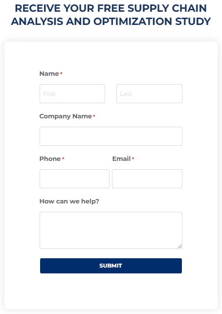 bluegrace supply chain analysis and study form
