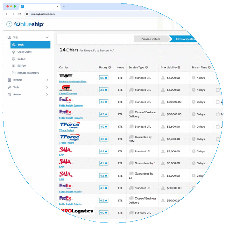 bluegrace blueship screens quotes