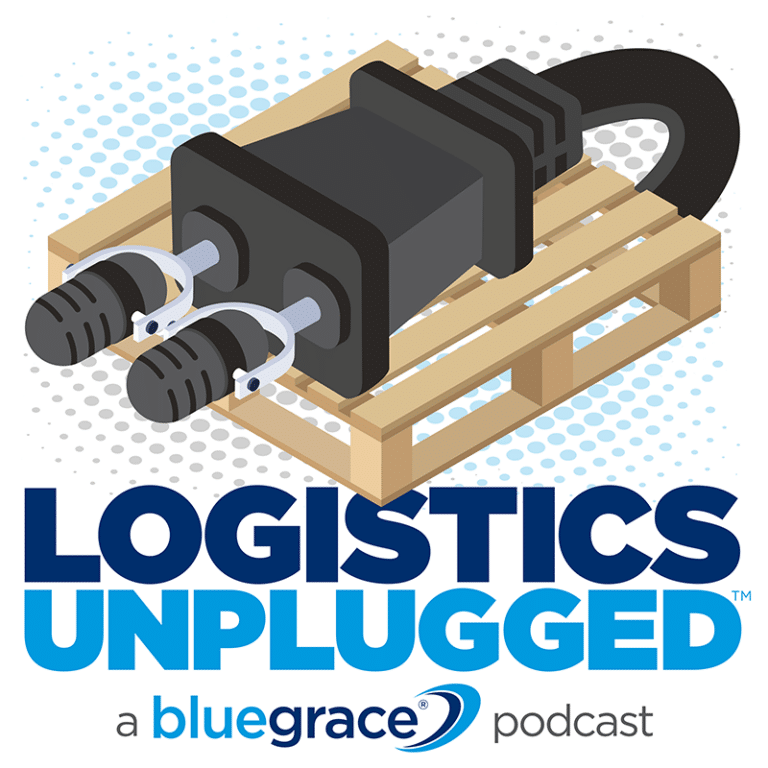logistics unplugged podcast logo